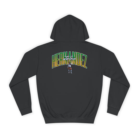 Jules Hernandez Cursive Name & Number Premium Hoodie