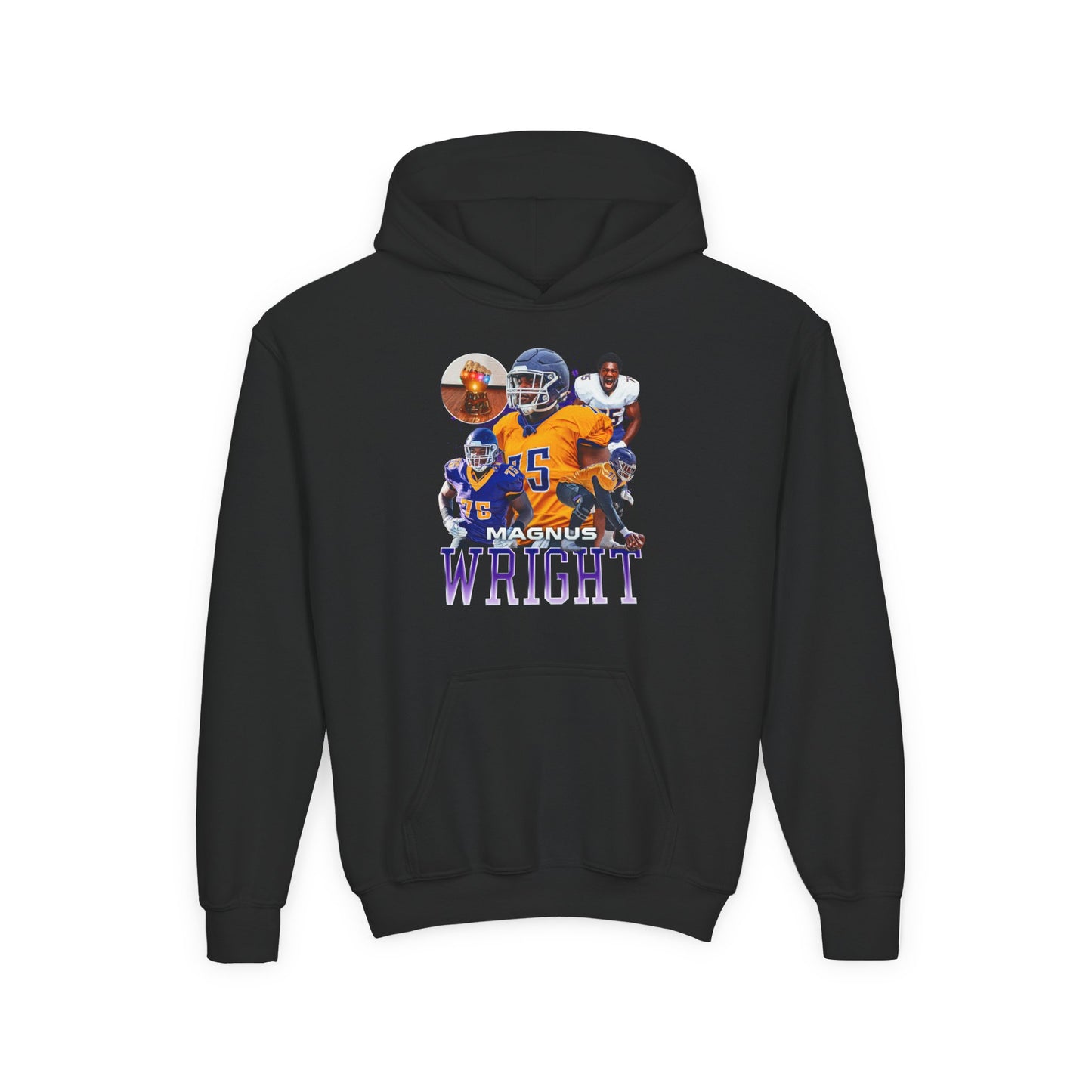 Magnus Wright Kids Hoodie