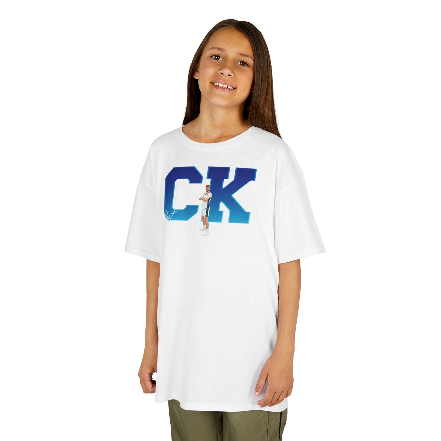Chet Kloss Big Initials Kids Tee