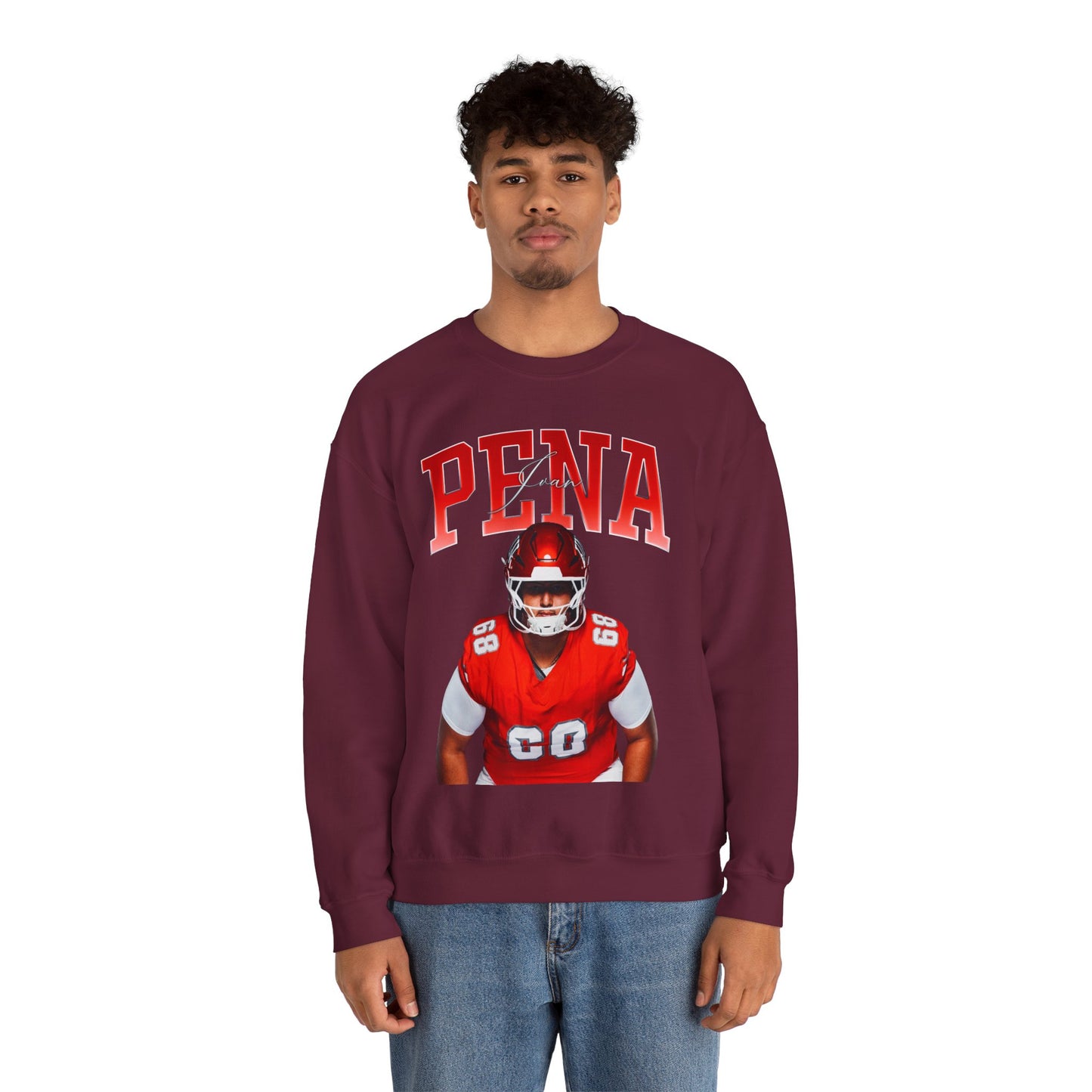 Ivan Pena Athlete Glory Crewneck Sweatshirt