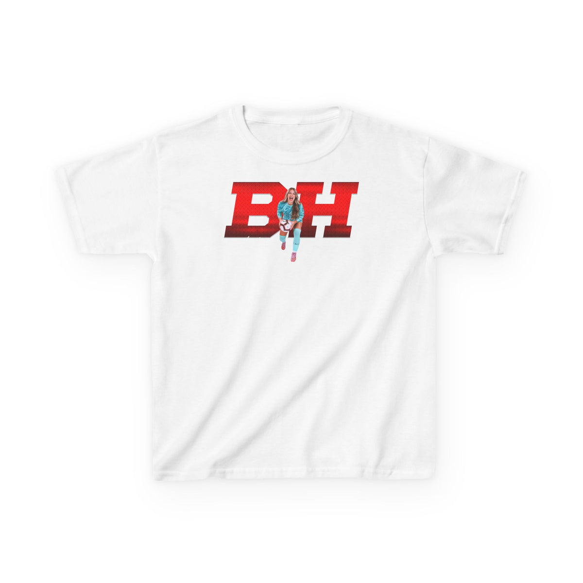 Brooklynn Harding Big Initials Kids Tee