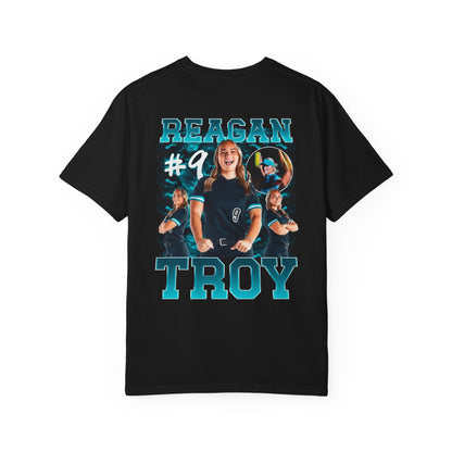 Reagan Troy Logo Front & Back Premium Tee