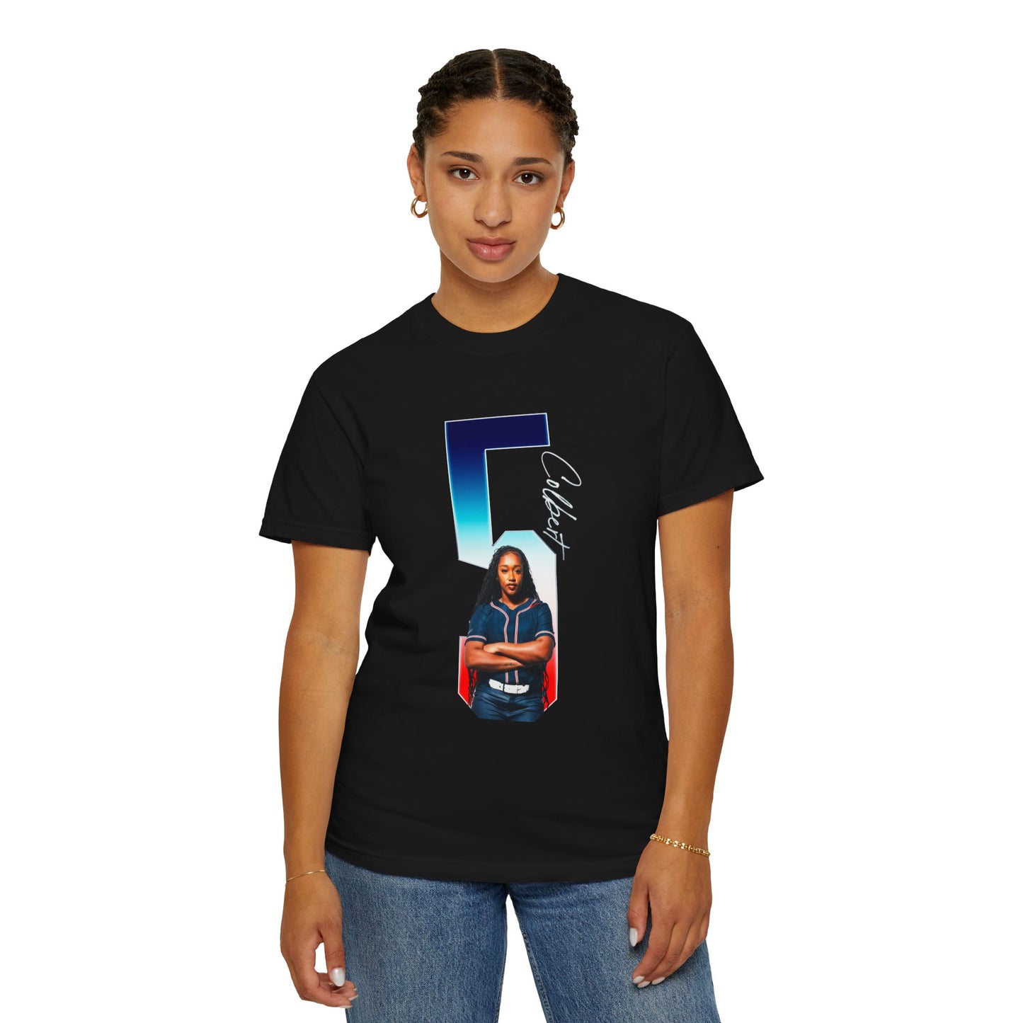 Wisdom Colbert Player Icon Number Premium Tee
