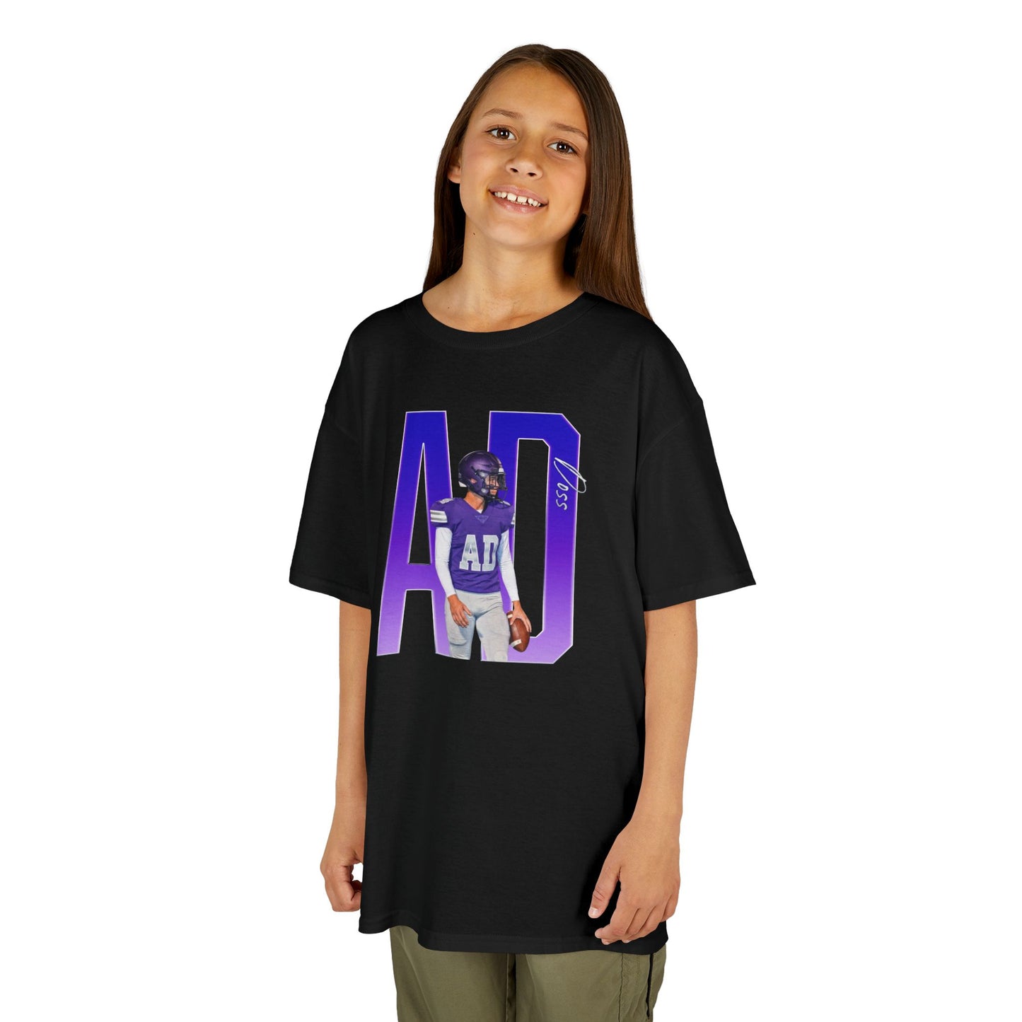 Aaron Doss Player Icon Initials Kids Tee