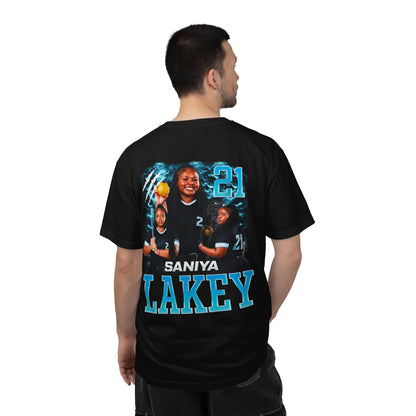 Saniya Lakey Logo Front & Back Premium Tee