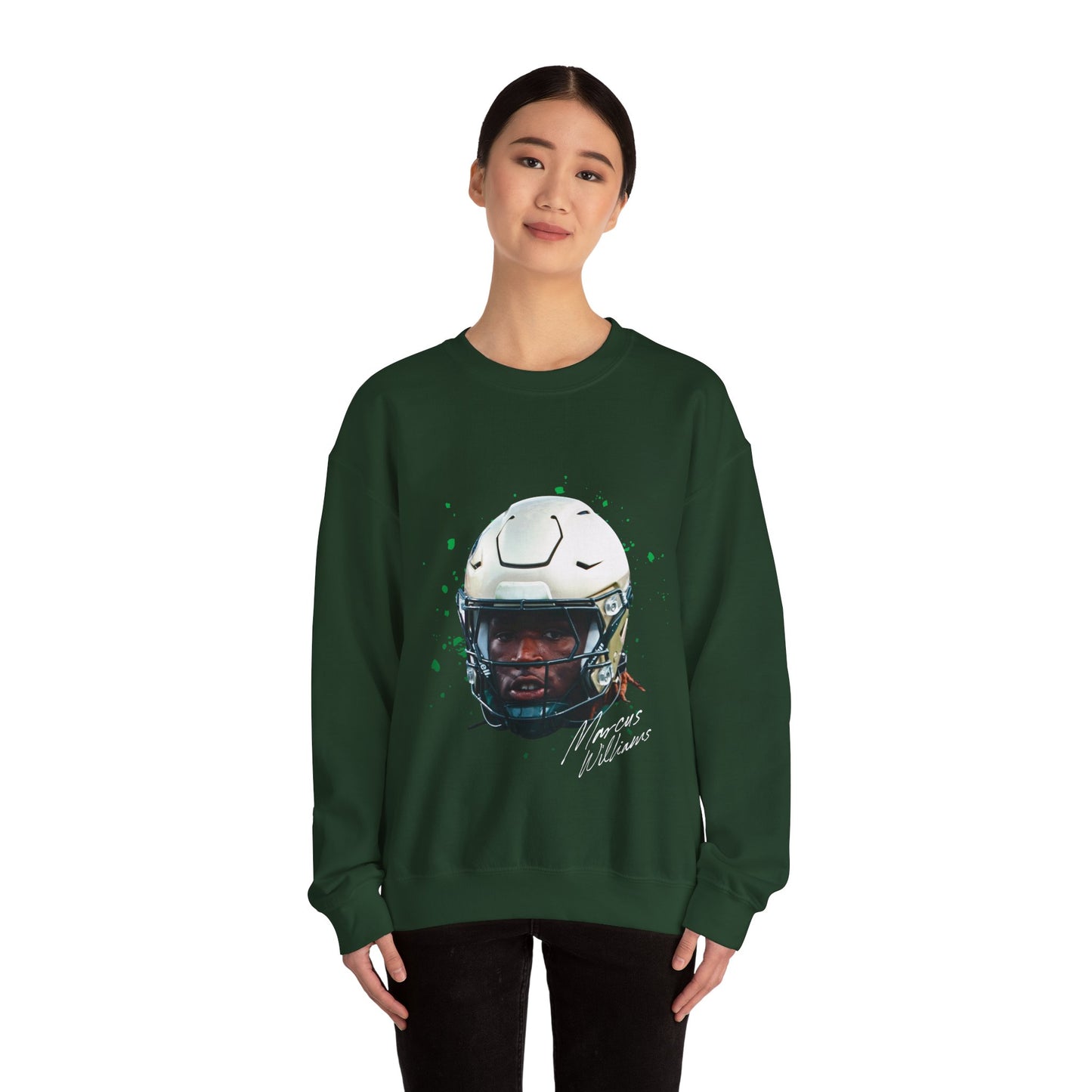 Marcus Williams Big Head Crewneck Sweatshirt