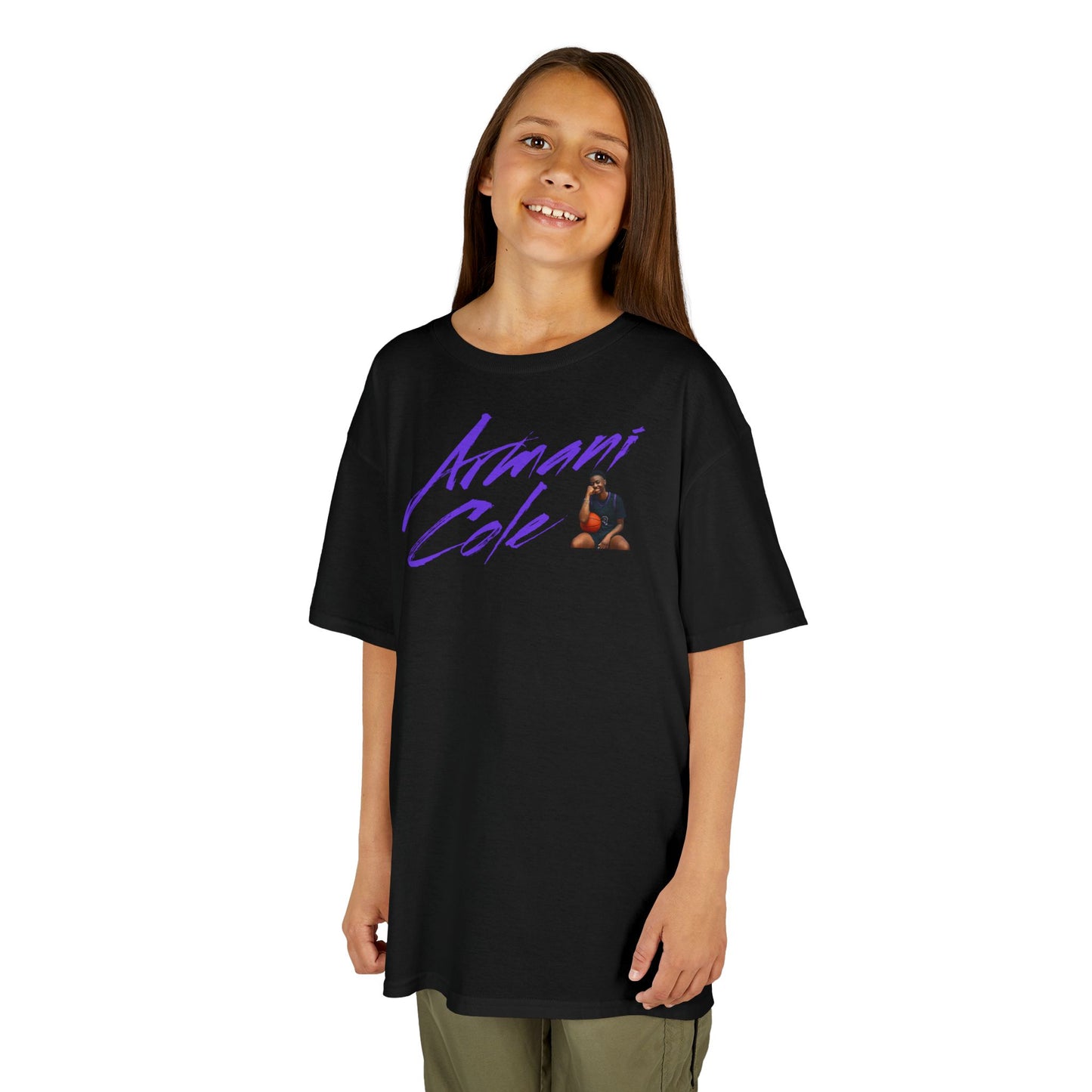 Armani Cole Cursive Kids Tee