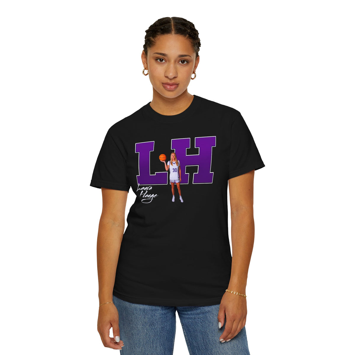 Laura Hauge Big Initials Premium Tee