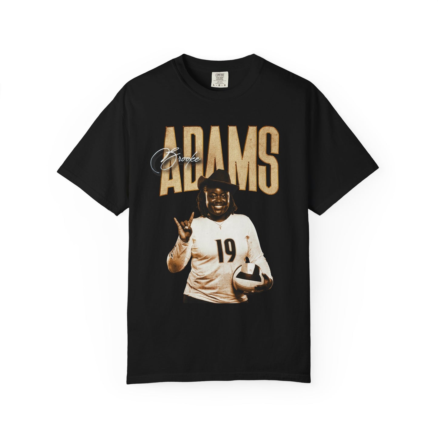 Brooke Adams Faded Glory Heavyweight tee