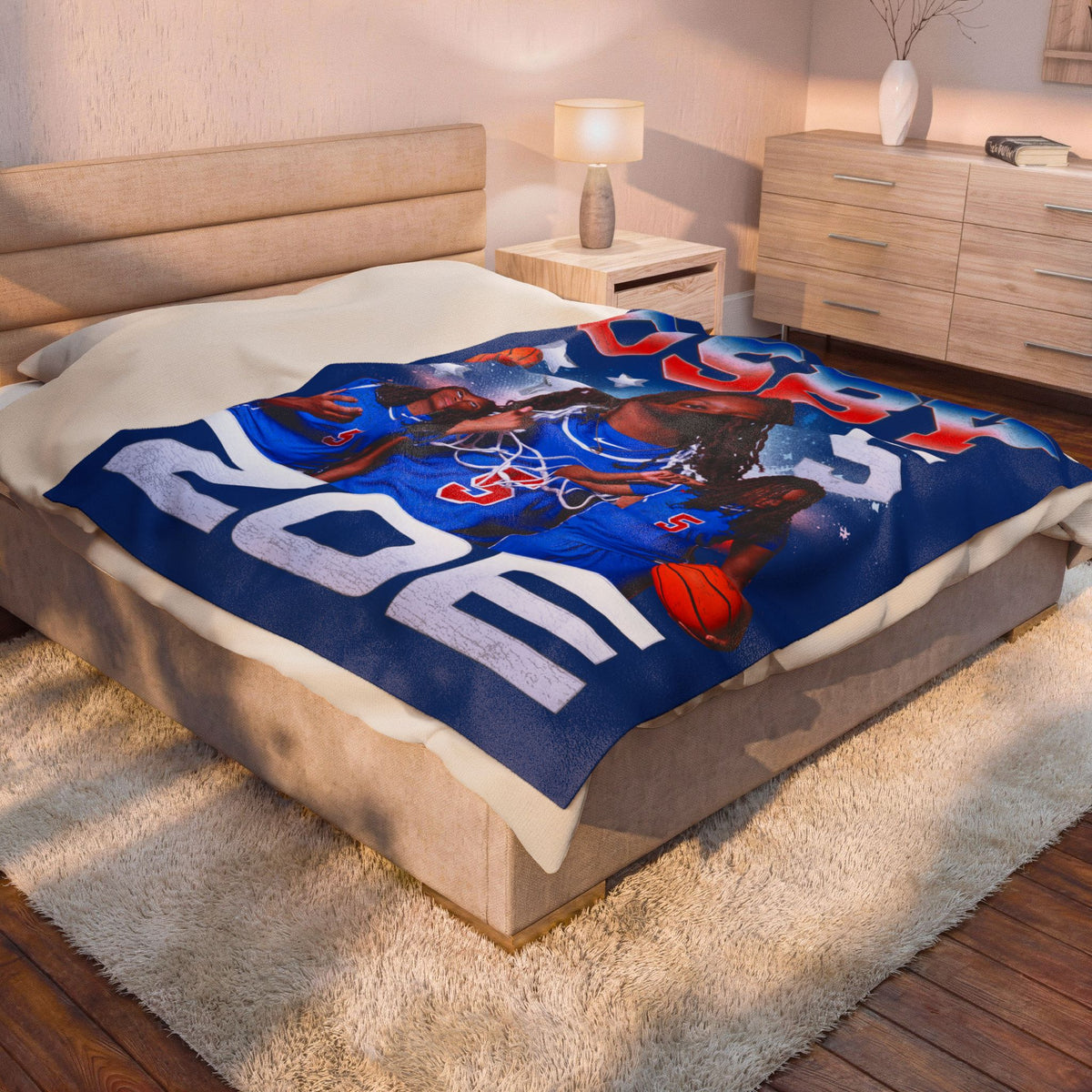 Zoe Osby 60"-80" Plush Blanket