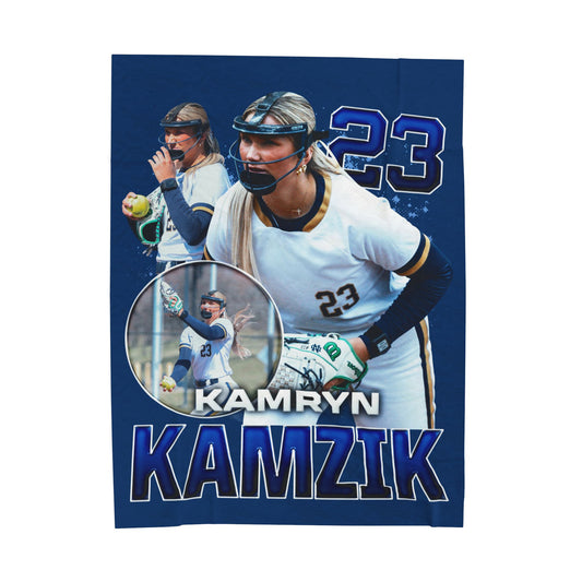 Kamryn Kamzik 60"-80" Plush Blanket