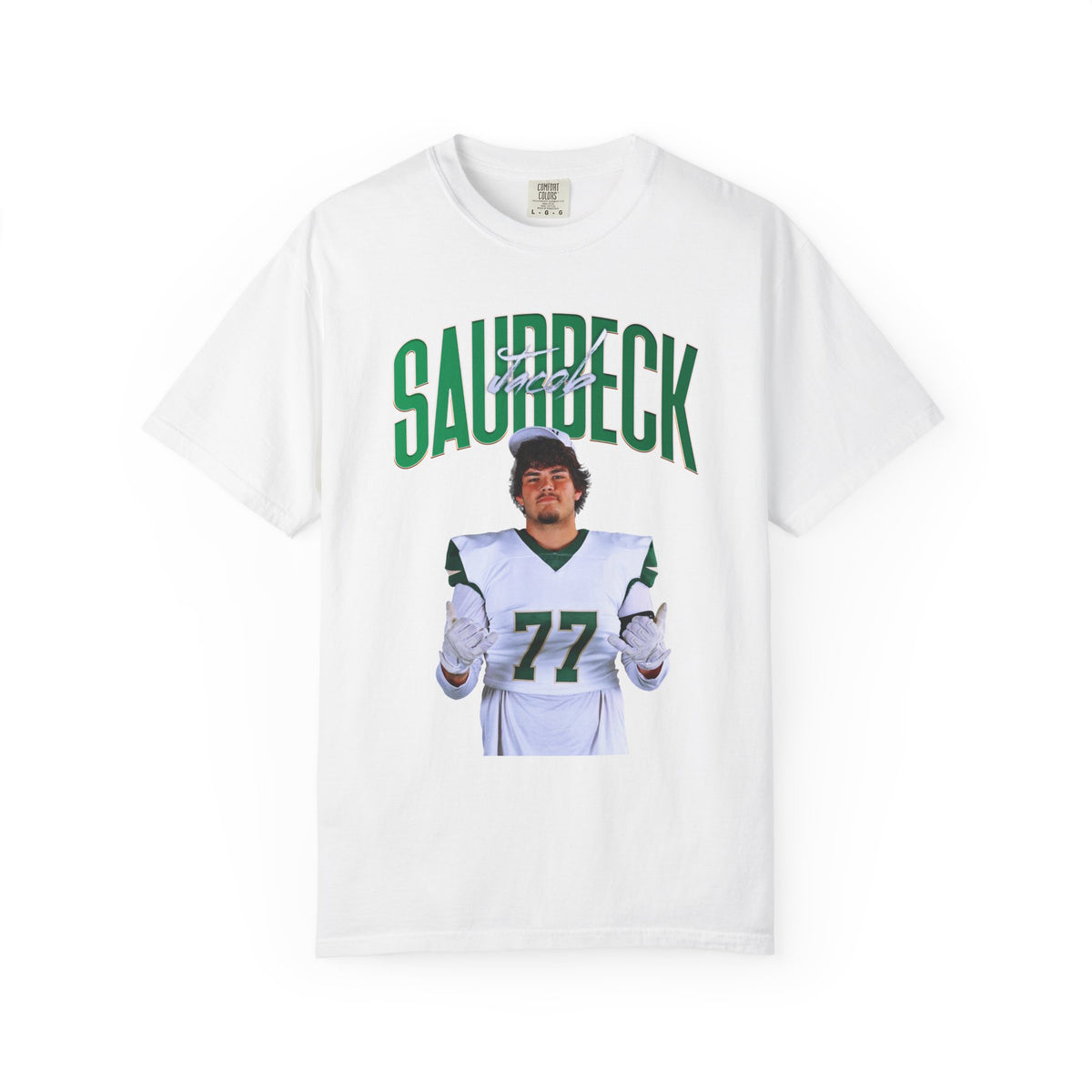 Jacob Saurbeck Curved Combo Colored Premium Tee