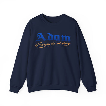 Adam Guajardo Cursive Crewneck Sweatshirt