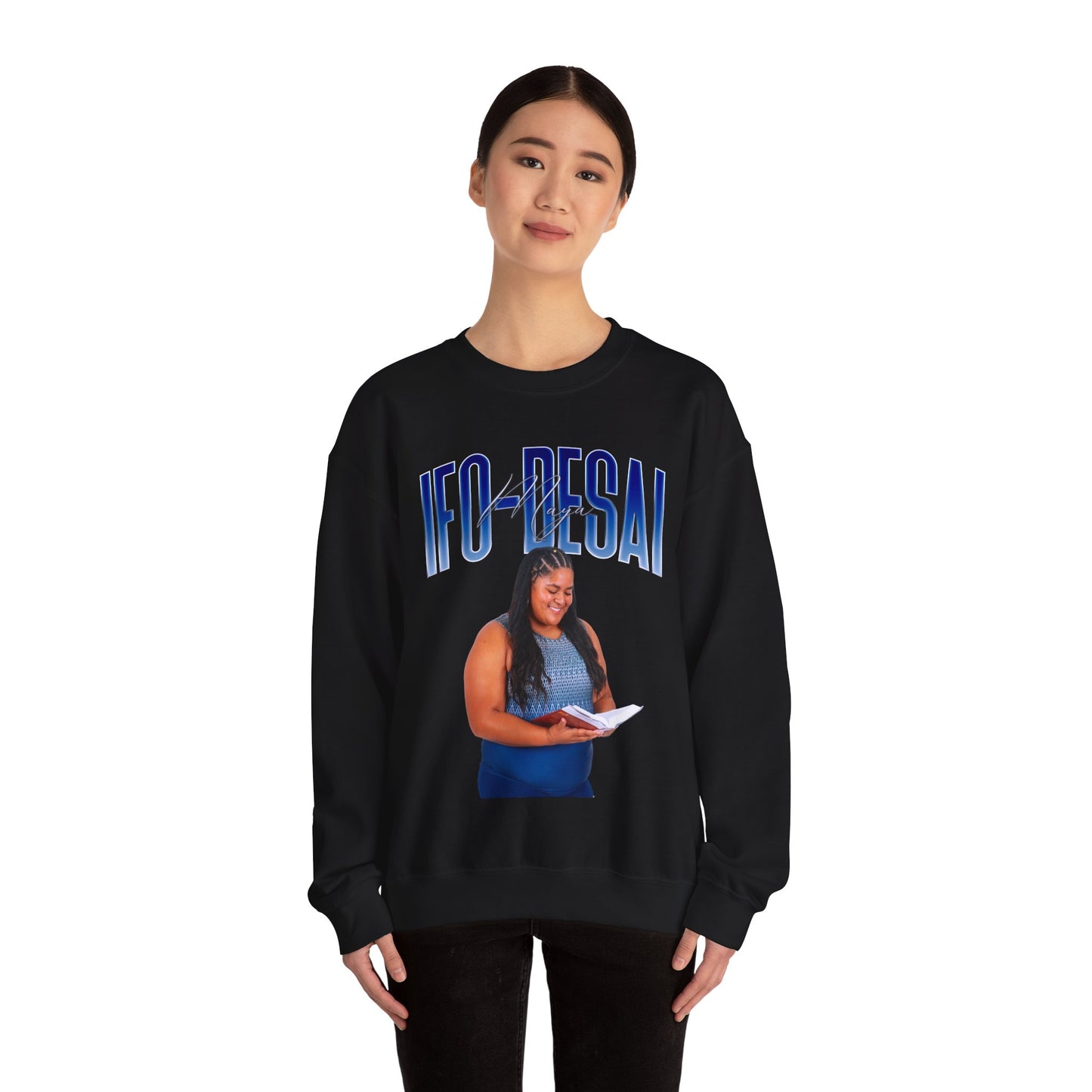 Maya Ifo Desi Athlete Glory Crewneck Sweatshirt