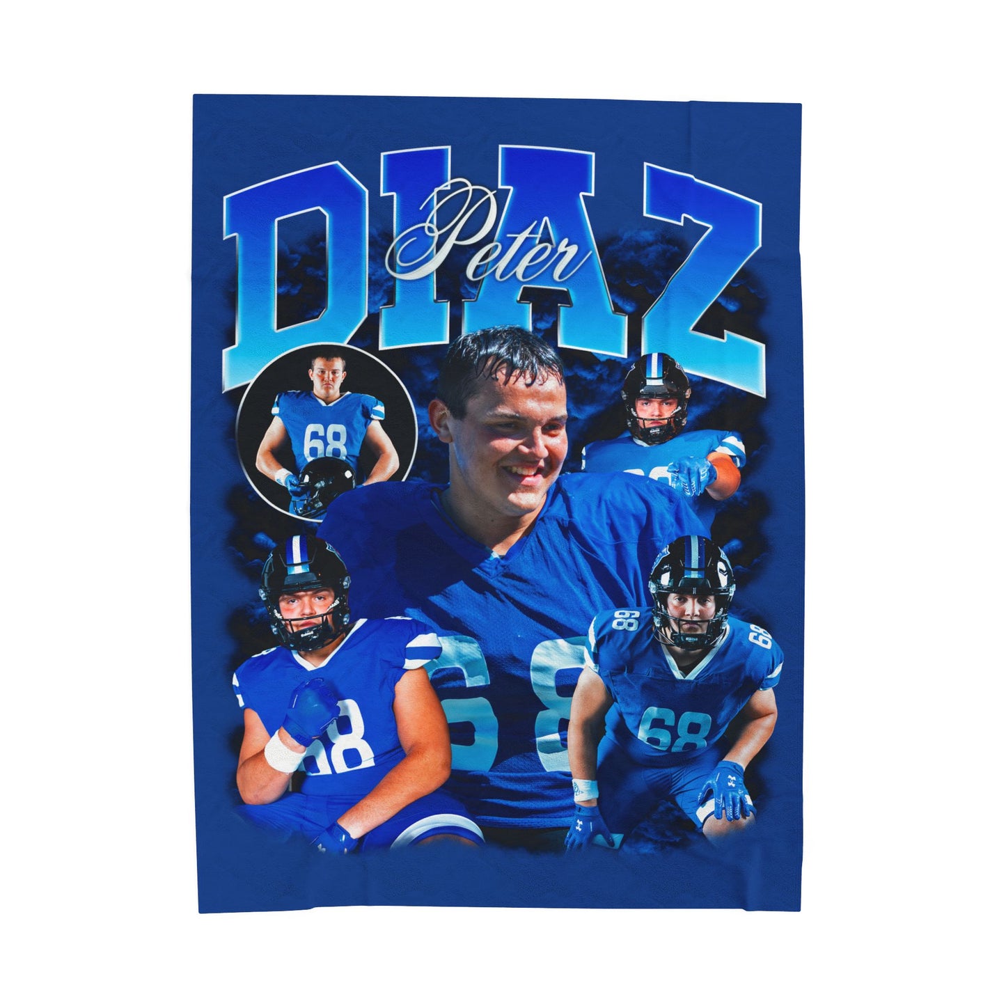 Peter Diaz 60"-80" Plush Blanket