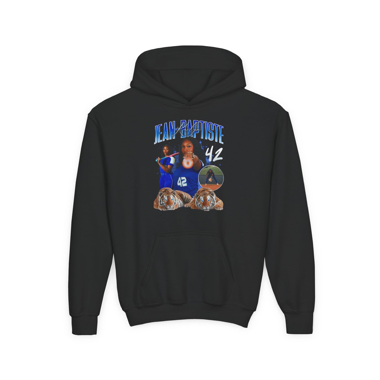 Kailyn Jean-Baptiste Last Name Highlight Kids Hoodie