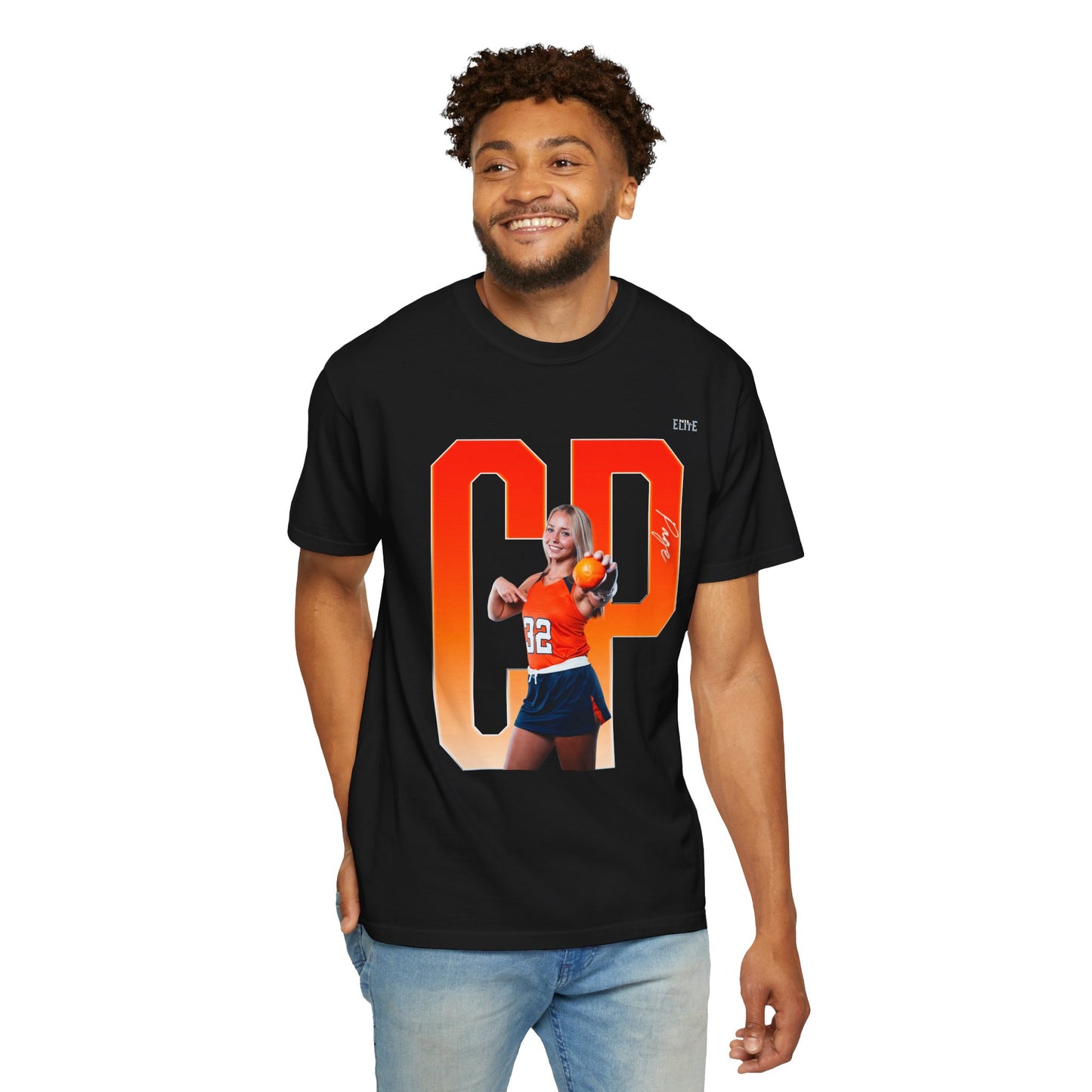 Chloe Page Player Icon Initials Premium Tee