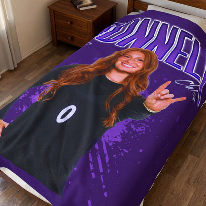 Chloe Donnell 60"-80" Plush Blanket