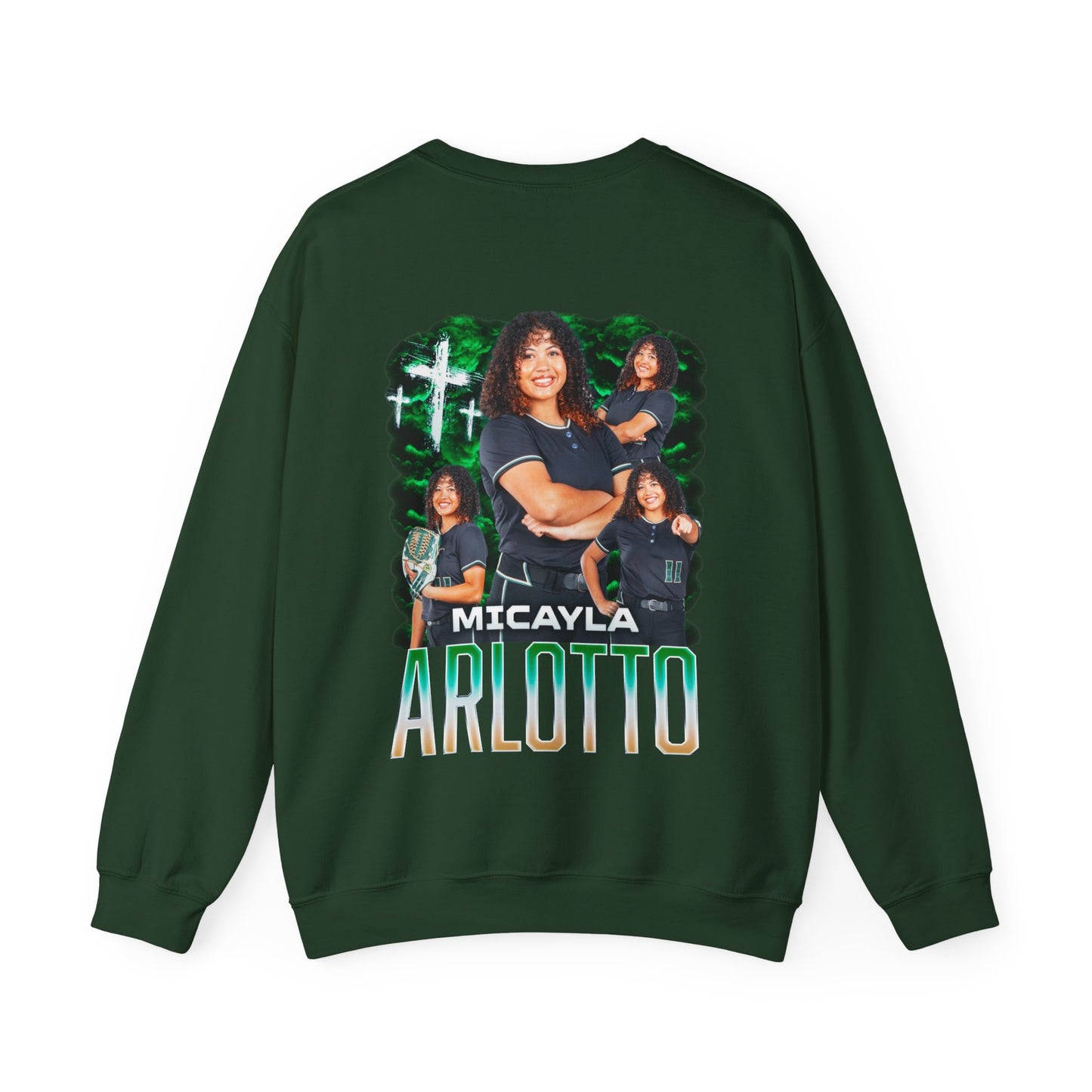 Micayla Arlotto Logo Front & Back Crewneck
