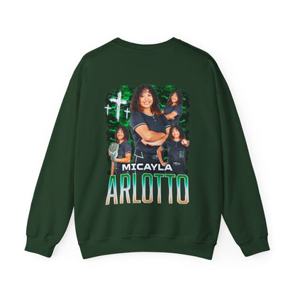 Micayla Arlotto Logo Front & Back Crewneck