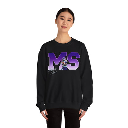 Maurice Sims Big Initials Crewneck Sweatshirt