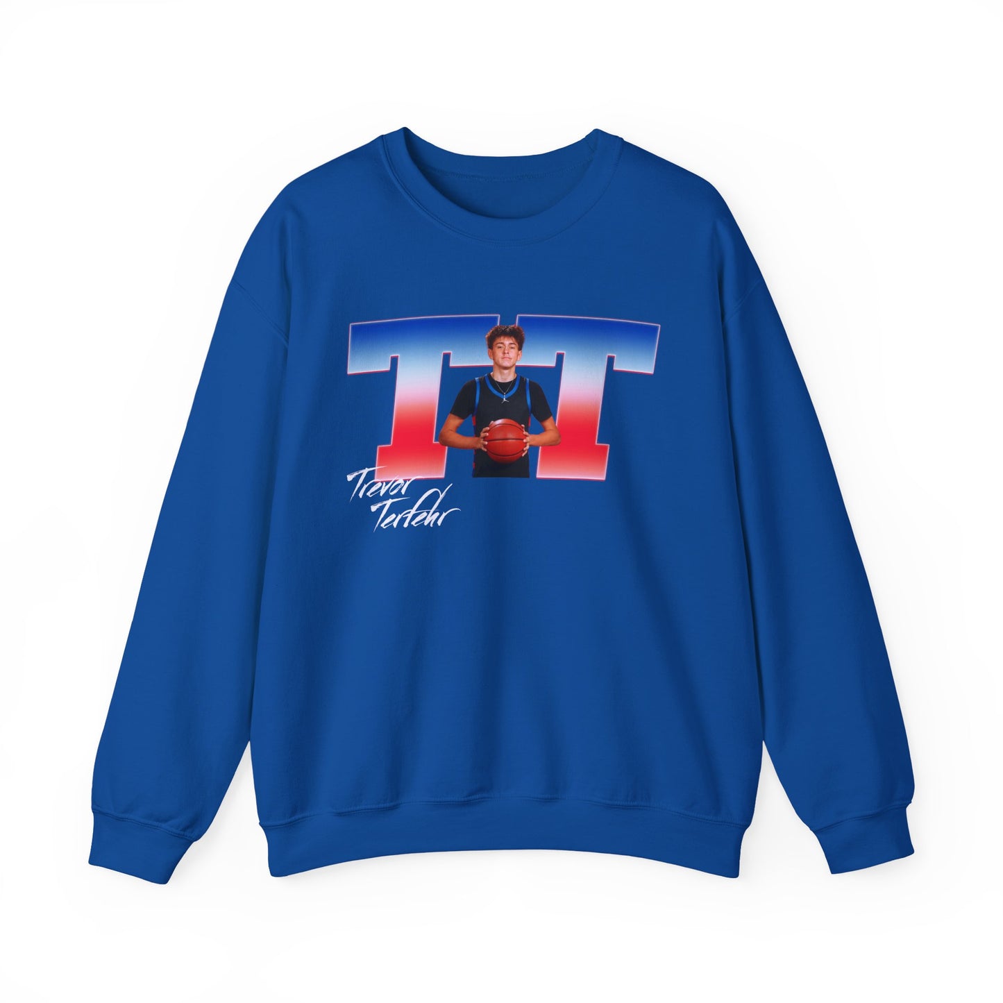 Trevor Terfehr Big Initials Crewneck Sweatshirt
