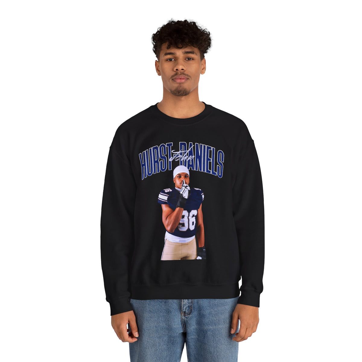 John Hurst-Daniels Athlete Glory Crewneck Sweatshirt