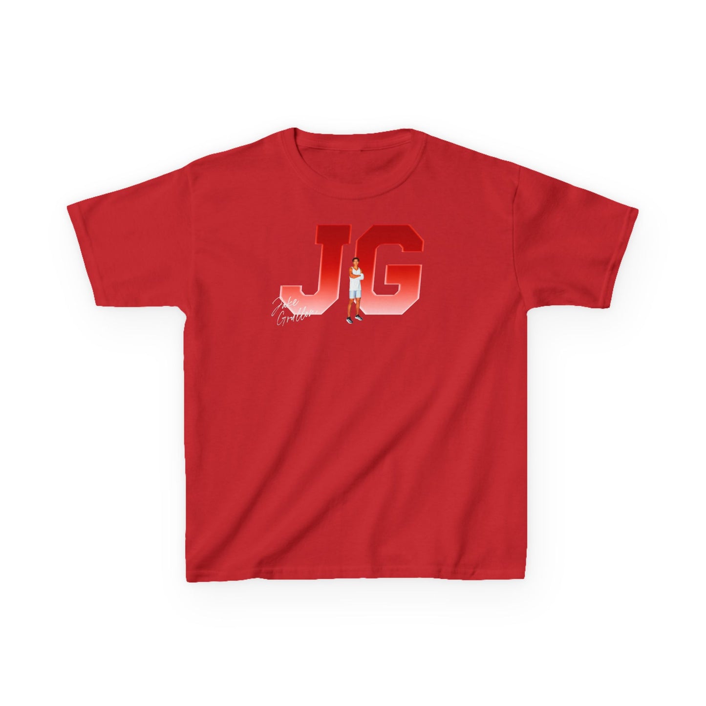 Jake Grullon Big Initials Kids Tee