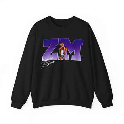 Zearra Milburn Big Initials Crewneck Sweatshirt