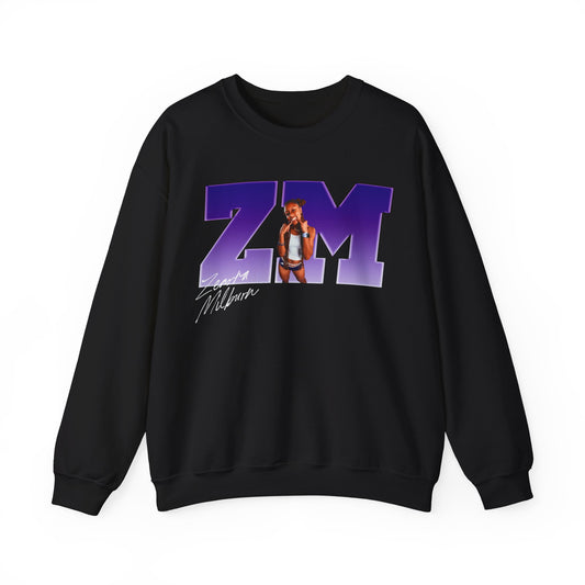 Zearra Milburn Big Initials Crewneck Sweatshirt