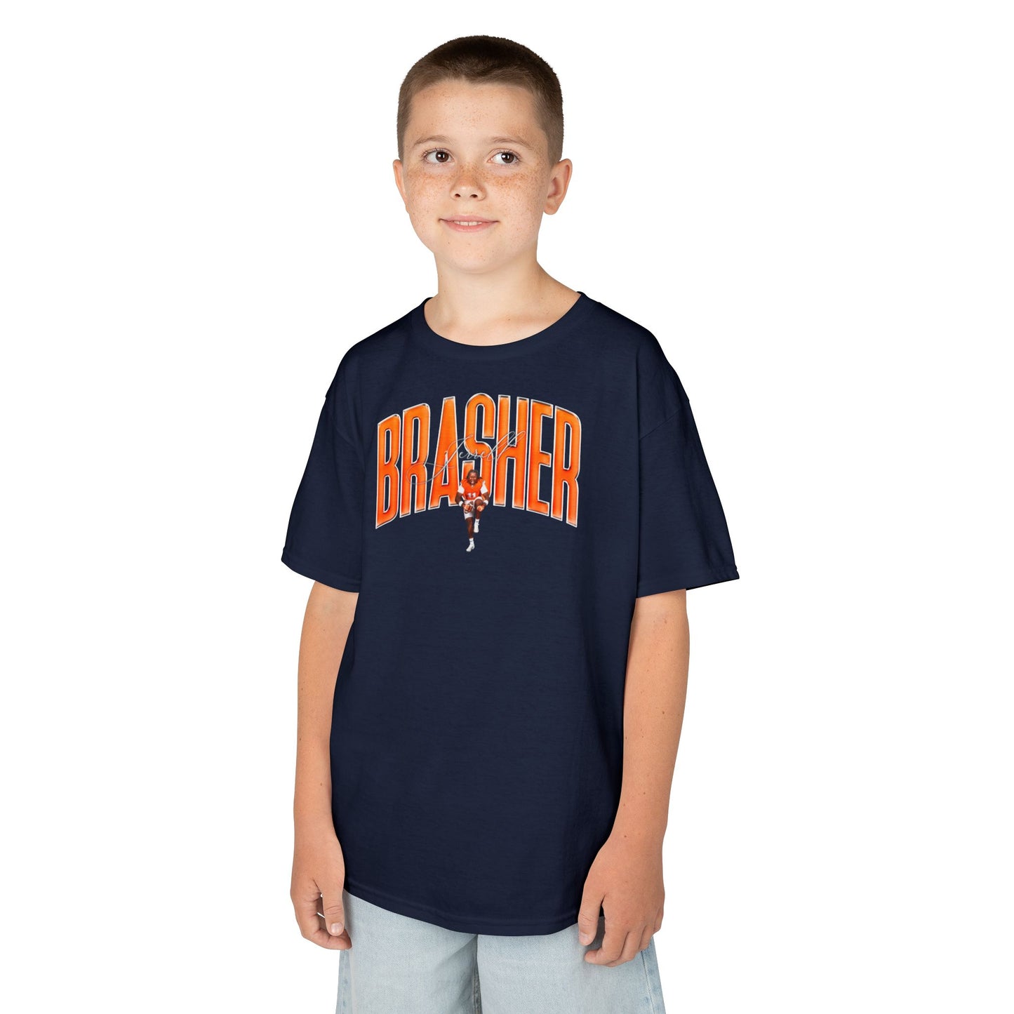 Jerrell Brasher Curved Combo Colored Kids Tee