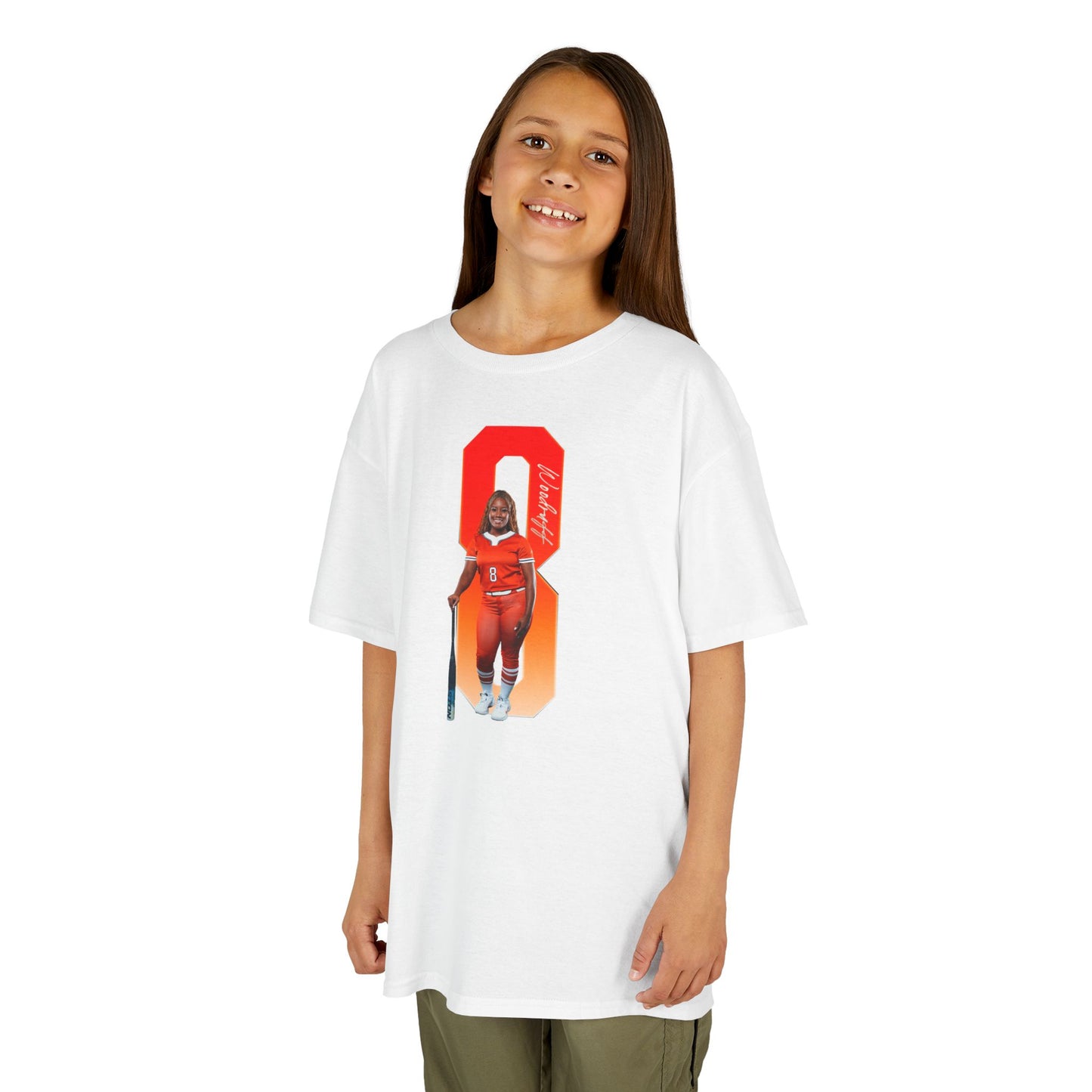 Kennedy Woodruff Player Icon Number Kids Tee