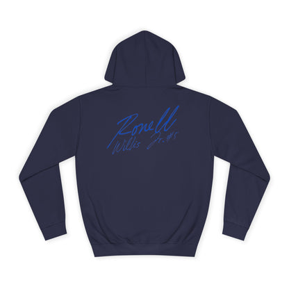 Ronell Willis Jr. Cursive Name & Number Premium Hoodie