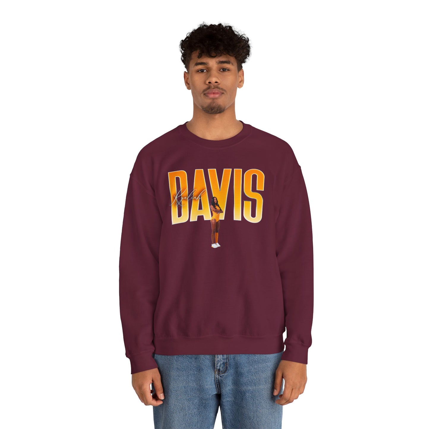 Kyaliah Davis Big Last Name Crewneck Sweatshirt