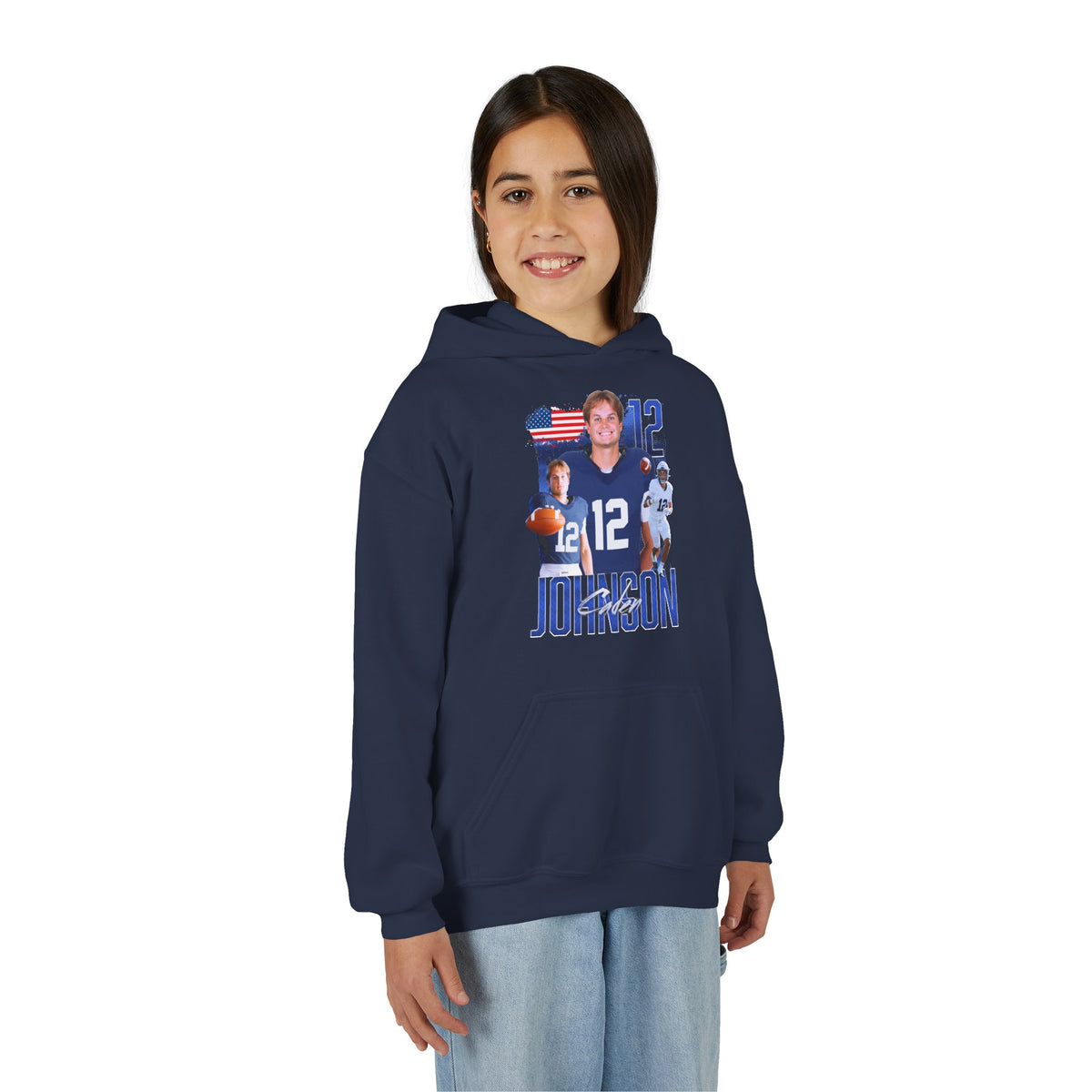 Caden Johnson Kids Hoodie