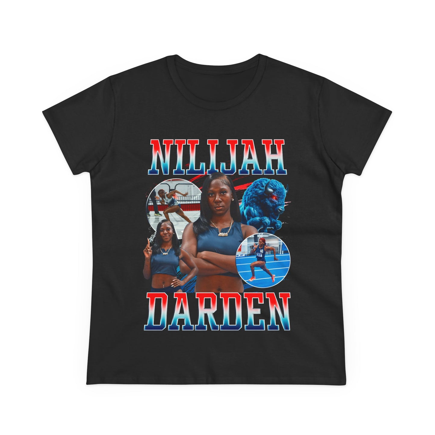 Nilijah Darden Colored & White Combo Women's Tee