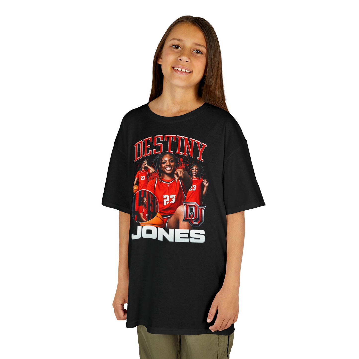 Destiny Jones First Name Highlight Kids Tee