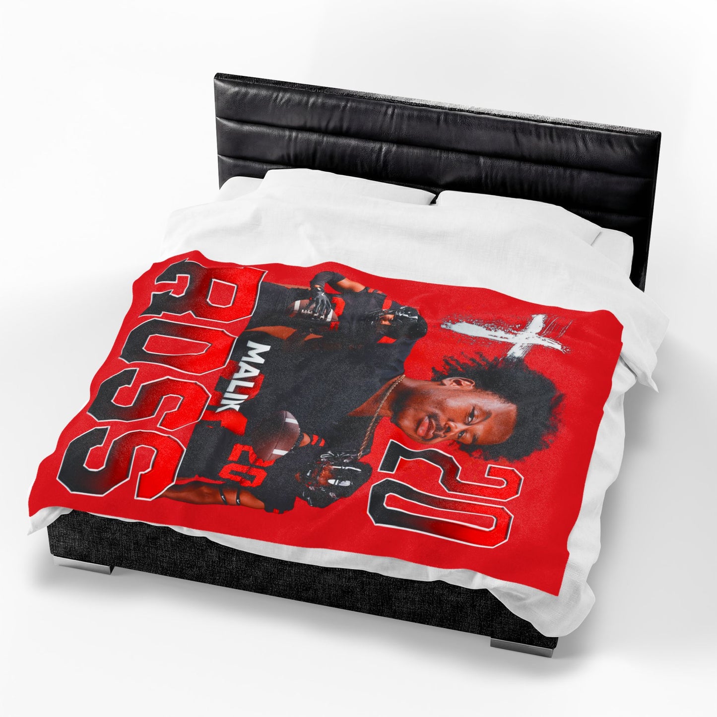 Malik Ross 60"-80" Plush Blanket