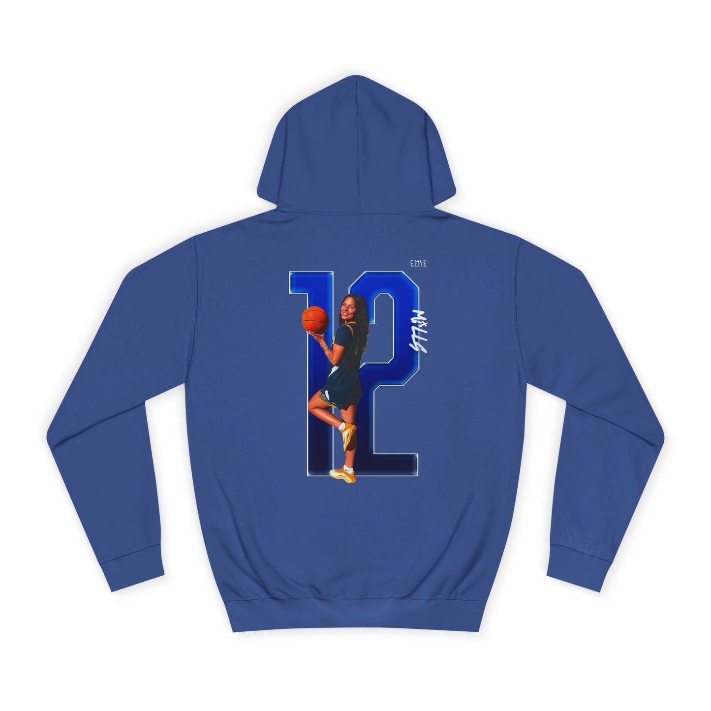 Dot Mills Player Icon Premium Hoodie