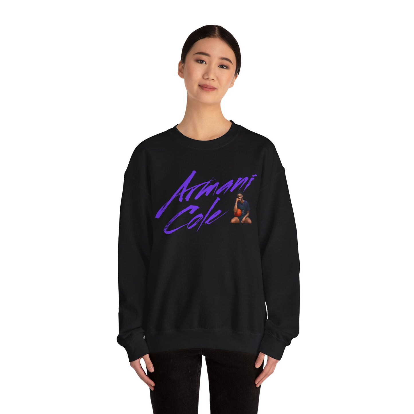 Armani Cole Cursive Crewneck Sweatshirt