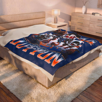 Justin Dutton 60"-80" Plush Blanket