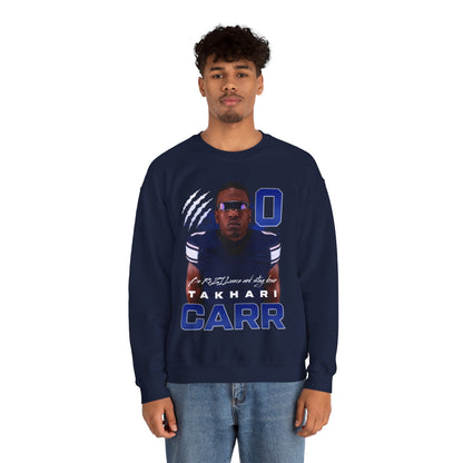 Takhari Carr Featured Quote Crewneck Sweatshirt