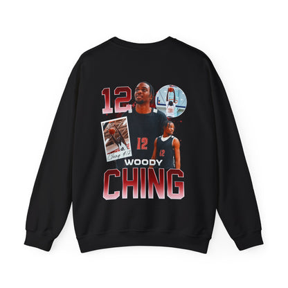 Woody Ching Logo Front & Back Crewneck