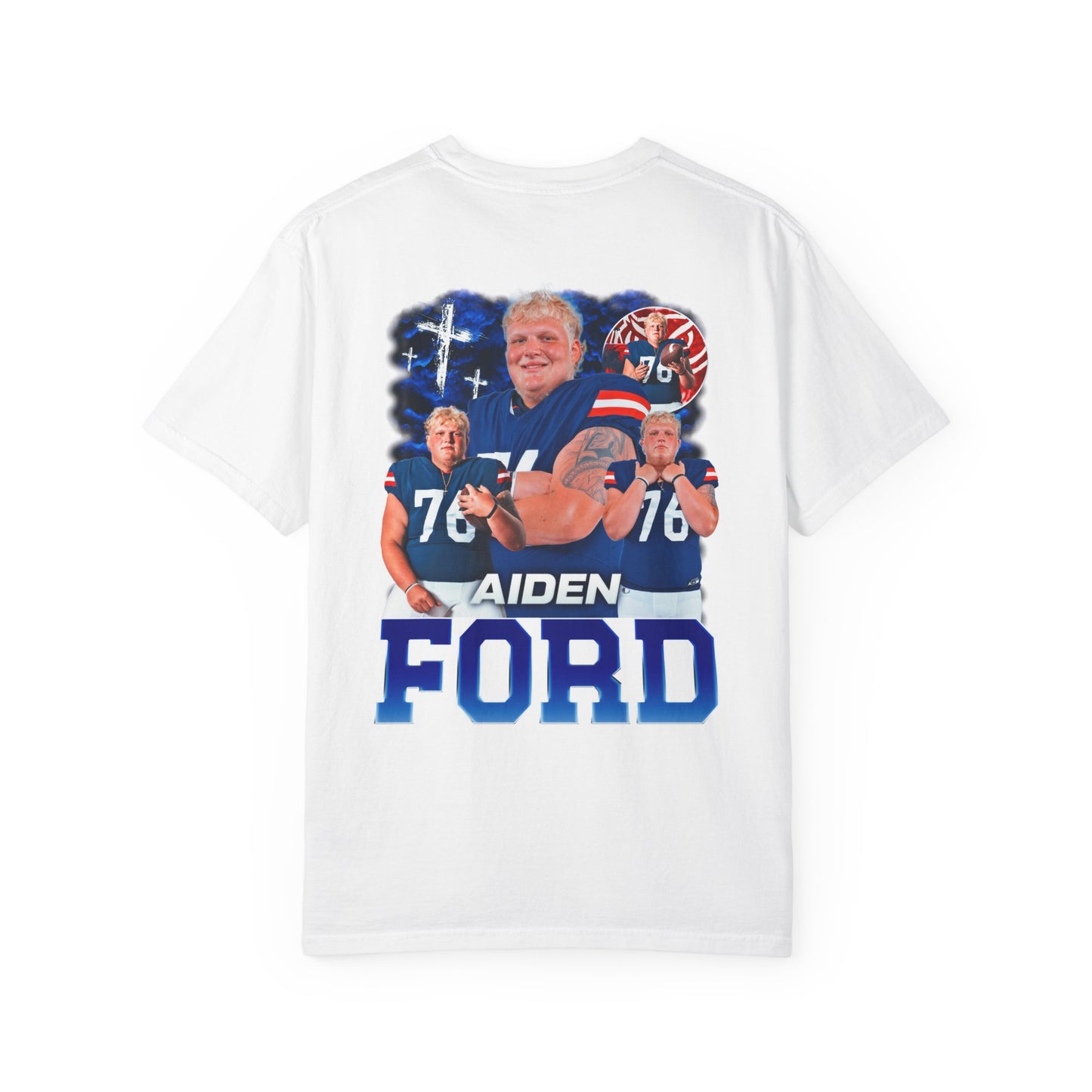 Aiden Ford Logo Front & Back Premium Tee