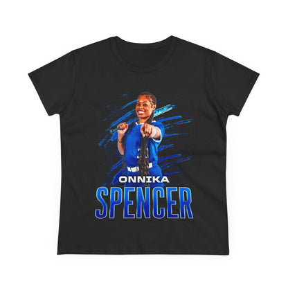 Onnika Spencer Name And Number Ombre Women's Tee