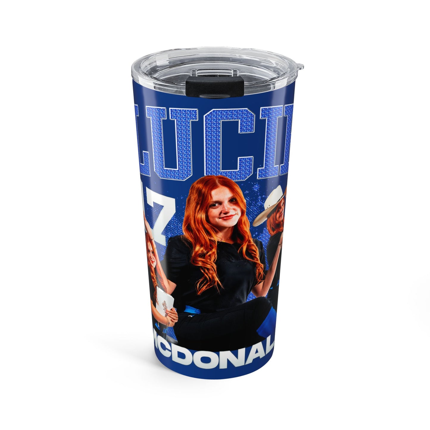 Lucie McDonald First Name Highlight 20oz Tumbler