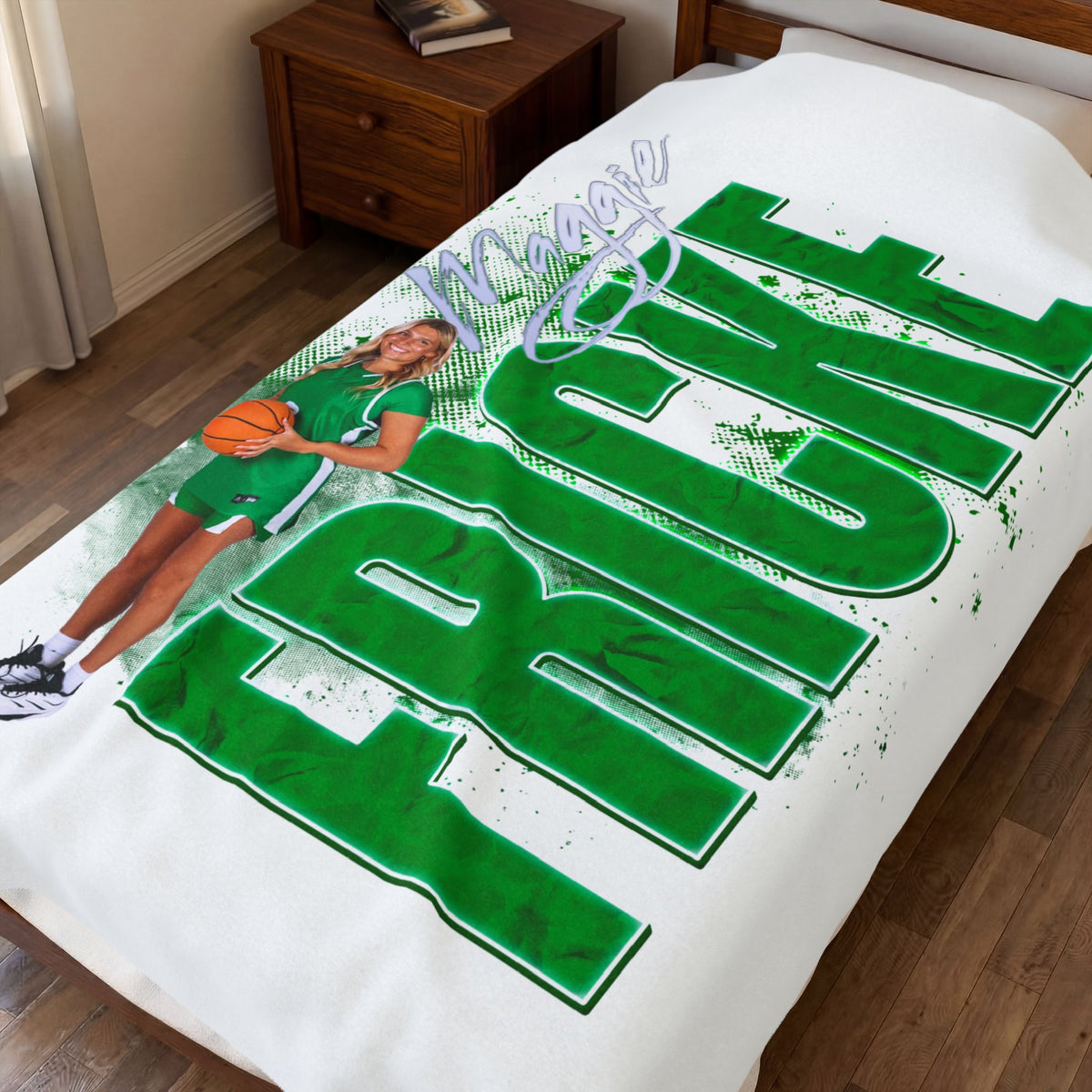 Maggie Fricke 60"-80" Plush Blanket