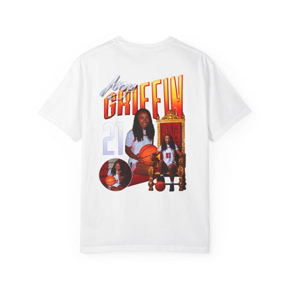Amya Griffin Logo Front & Back Premium Tee