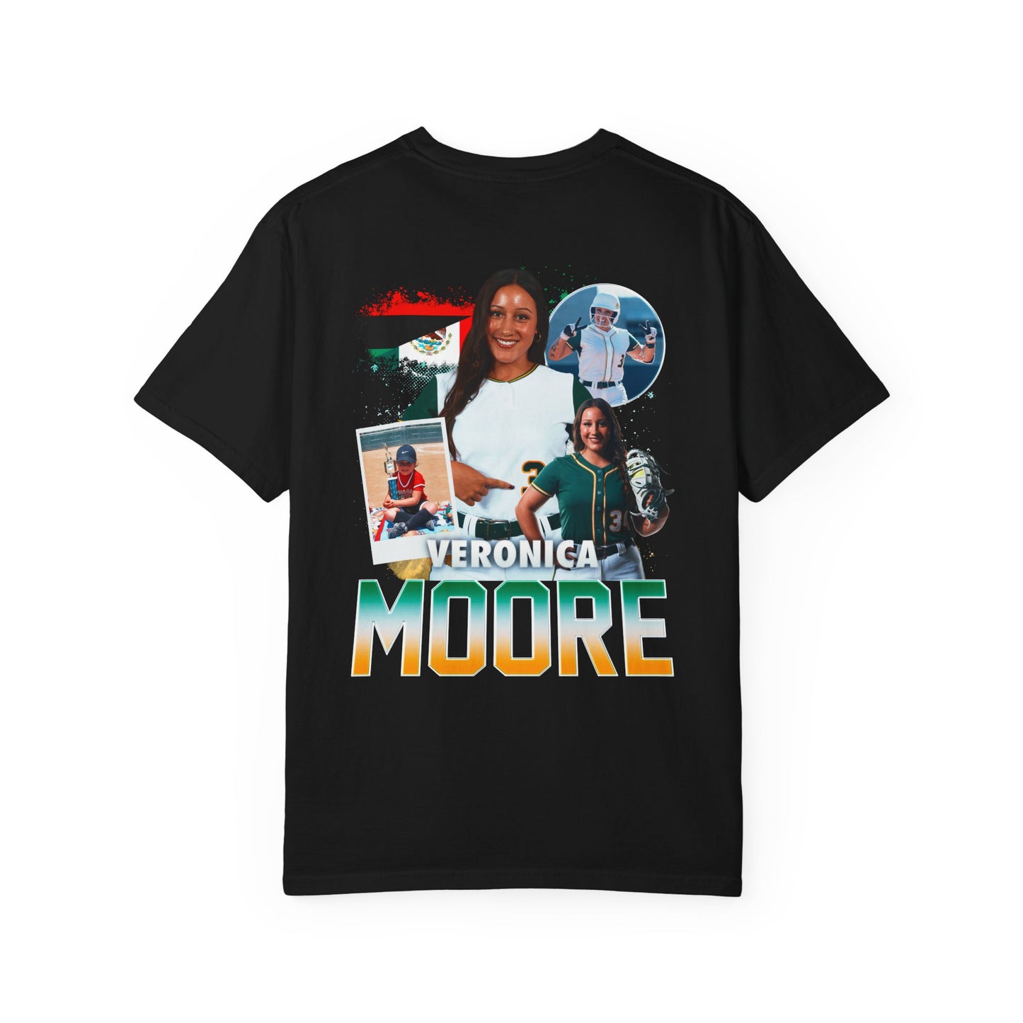 Veronica Moore Logo Front & Back Premium Tee