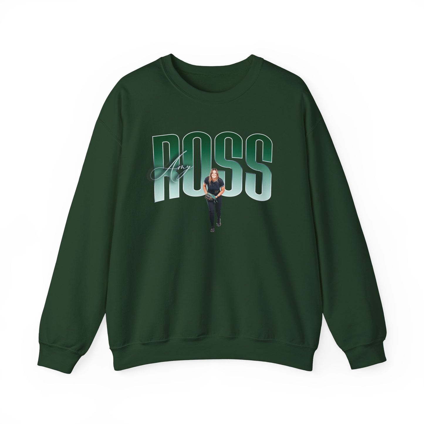 Amy Ross Big Last Name Crewneck Sweatshirt